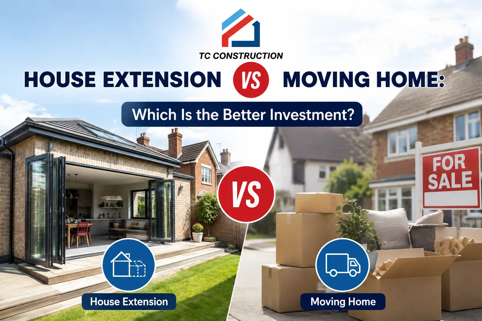 Home Extension vs Home Moving