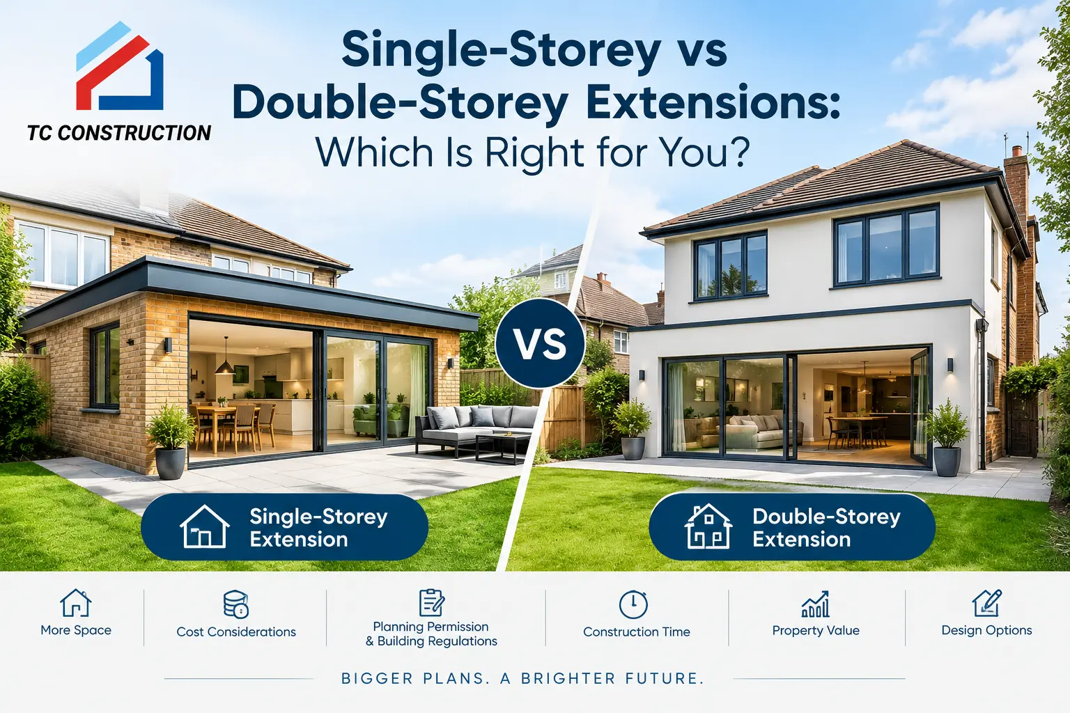 Single-Storey vs Double-Storey Extensions